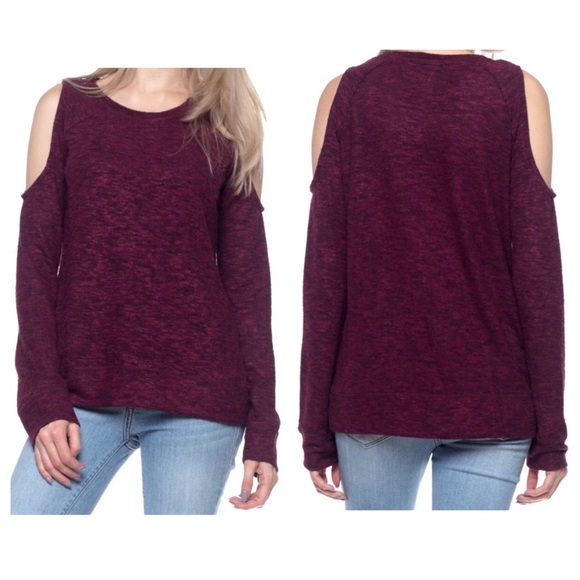 Cold Shoulder Sweater - Picture 3 of 3